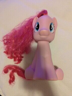 My Little Pony Pinkie Pie Styling Head Hasbro 2014 Hair Play Collectible